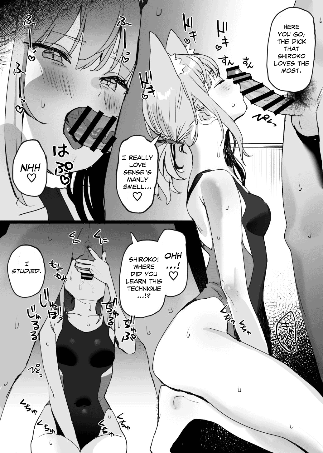 Hentai Manga Comic-Mizugi Shiroko Ero Manga-Read-3